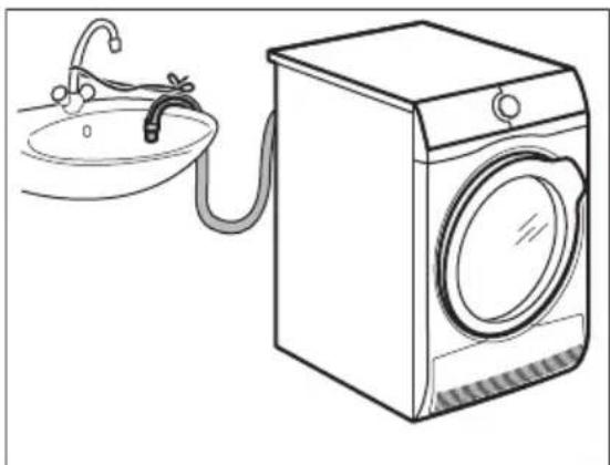 AEG T8DBK74P - Afvoerset - 1