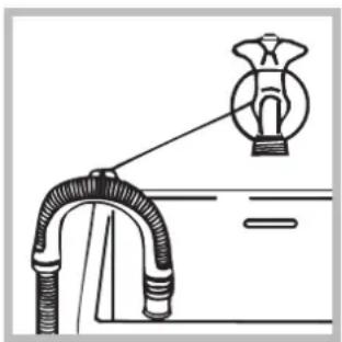 INDESIT IWE 81283 SL CECO EU - Σύνδεοη του σωλήνα ὅδειασματος - 2