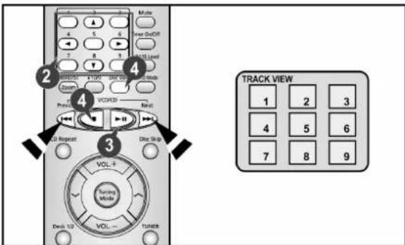 SAMSUNG MAXB550 - 常想要選取一個曲目時 - 1