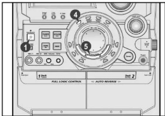 SAMSUNG MAXB550 - 錄下電台節目 - 2