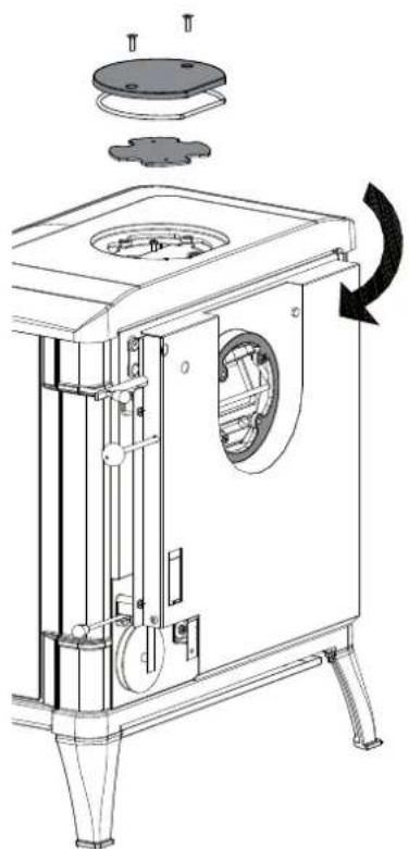 La Nordica Isotta Evo - REAR VERTICAL EXHAUsT sMOke OUTLET.sCARICO FUM - 4
