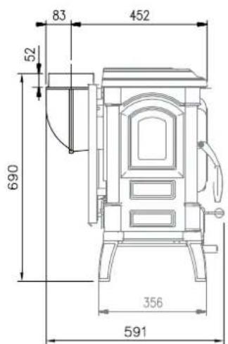 La Nordica Isotta Evo - REAR VERTICAL EXHAUsT sMOke OUTLET.sCARICO FUM - 11