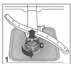 INDESIT EDIFP 28T9 A EU - Reinigen van de filters - 1