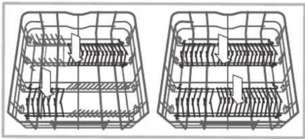INDESIT EDIFP 28T9 A EU - Geschirrspüler-Unterkorb - 2