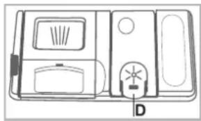 INDESIT EDIFP 28T9 A EU - Het glansmiddel toevoegen - 1