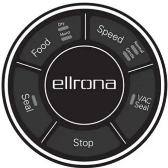 Ellrona VF 50 - Panneau de commande - 1