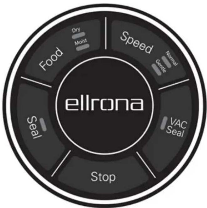 Ellrona VF 50 - Elementi di comando - 1