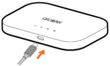 ALCATEL LinkZone MW40V - Interface micro USB 2.0 - 1
