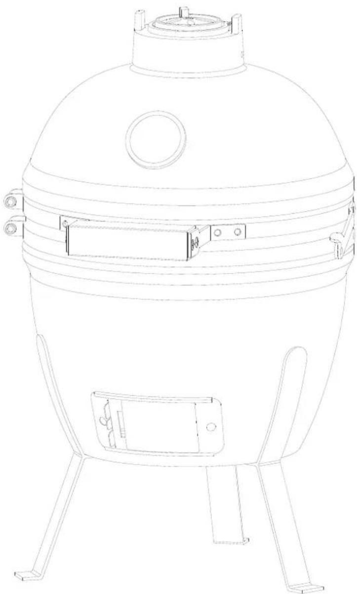 Patton Kamado 13 - OPERATING AND ASSEMBLY INSTRUCTIONS - 1