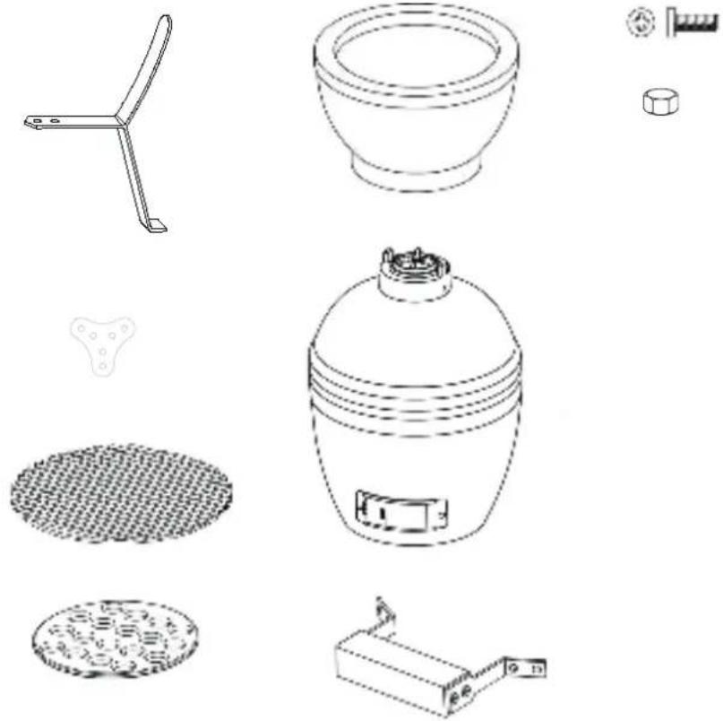 Patton Kamado 13 - PARTS LIST - 1