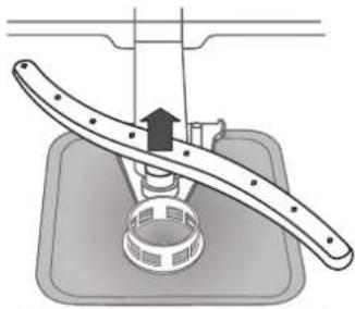 WHIRLPOOL WFP 4O32 PTG X - Pulizia dei bracci aspersori - 2