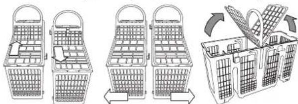 WHIRLPOOL WFP 4O32 PTG X - КОРЗИНКА ДЛЯ СТОЛОВЫХ ПРИБОРОВ - 1