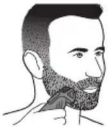 PHILIPS Series 3000 QG3335 - Peine-guía para barba y barba incipiente (1-18 mm) - 1