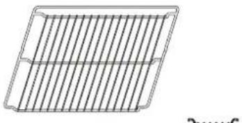 BAUKNECHT HIR4 EP8V2 PT - GRILLE METALLIQUE L'ECHEFRITE PLAQUE DE CUISSON - 1