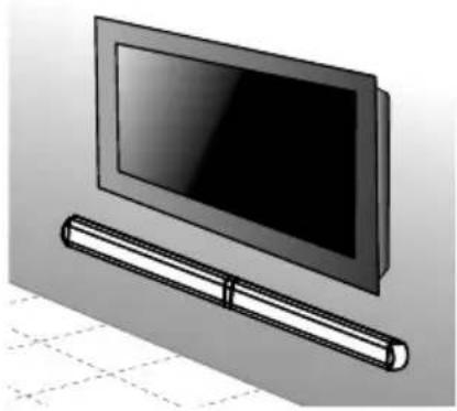 MEDION LIFE P61202 (MD 44102) - Variante de barra de sonido montada en la pared - 2