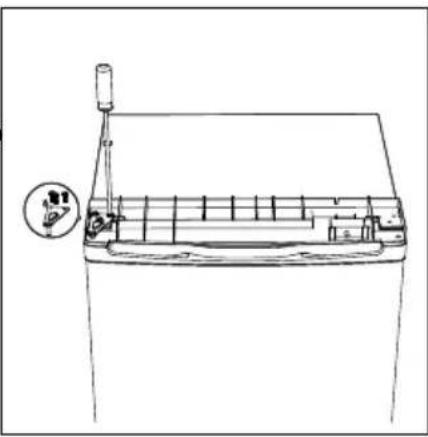 MEDION MD 37052 - Cambiar tope de la puerta - 4