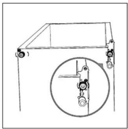 MEDION MD 37052 - Cambiar tope de la puerta - 2