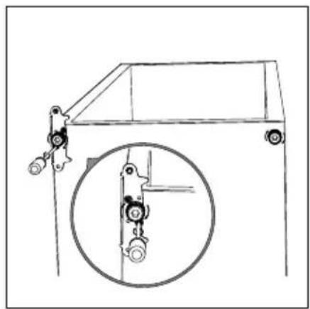 MEDION MD 37052 - Cambiar tope de la puerta - 3