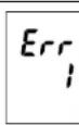 TORM BP 3NM13E - Messages d'erreurs / dysfonctionnements - 4