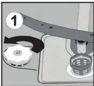 WALTHAM WT 2147 DSH - Remplissage du compartiment à sel - 1