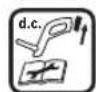 BOSCH EasyGrassCut 18260 - Explication des symboles se trouvant sur l'outil de jardin - 8