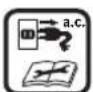 BOSCH EasyGrassCut 18260 - Beskrivning av symbolerna på gräsklipparen - 7