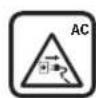 BOSCH EasyGrassCut 18260 - Explicarea simbolurilor de pe scula electrică de grădină - 6