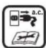 BOSCH EasyGrassCut 18260 - Explicarea simbolurilor de pe scula electrică de grădină - 7