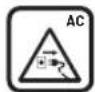 BOSCH EasyGrassCut 18260 - Erläuterung der Symbole auf dem Gartengerät - 6