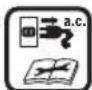 BOSCH EasyGrassCut 18260 - Бақ электр бүйымындағы белгілердің мағыналары - 7