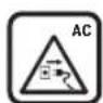 BOSCH EasyGrassCut 18260 - Explanation of symbols on the machine - 6
