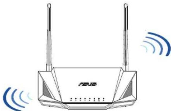 ASUS RTAX56U - Placez le routeur Wi-Fi - 1