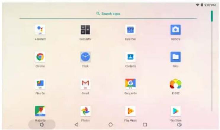 DENVER TAQ10383K - À propos des applications - 1