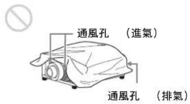SONY VPLVW5000ES - 阻塞通風孔 （進氣或排氣） - 1