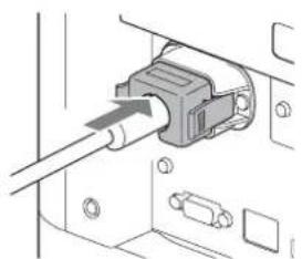 SONY VPLVW5000ES - Connecting the AC Power Cord - 2