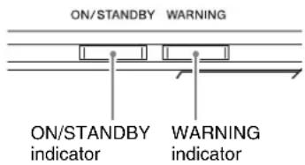 SONY VPLVW5000ES - About Indicators - 1