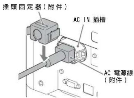SONY VPLVW5000ES - 連接 AC 電源線 - 1