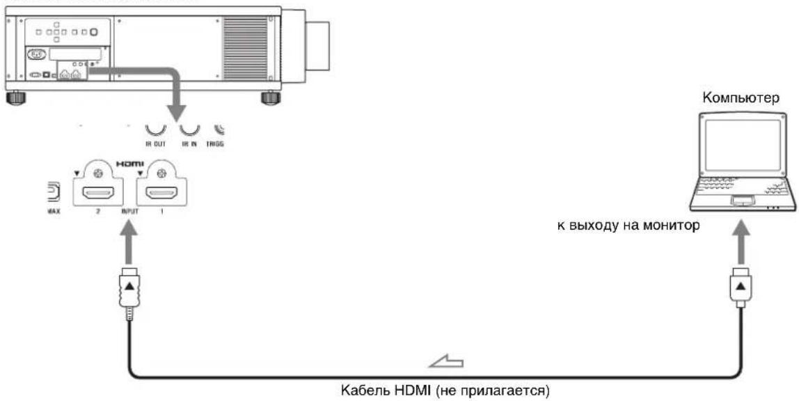 SONY VPLVW5000ES - PoiKJIIOUeHne K KOMNbIOTepy - 1