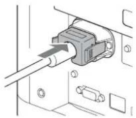 SONY VPLVW5000ES - Conexión del cable de alimentación de CA - 2