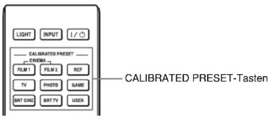 SONY VPLVW5000ES - Auswahlen des Bildbetrachtungsmodus - 1