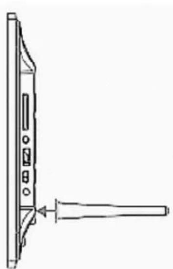 BRAUN DigiFrame 1060 - Montageanweisung für den Aufsteller - 1