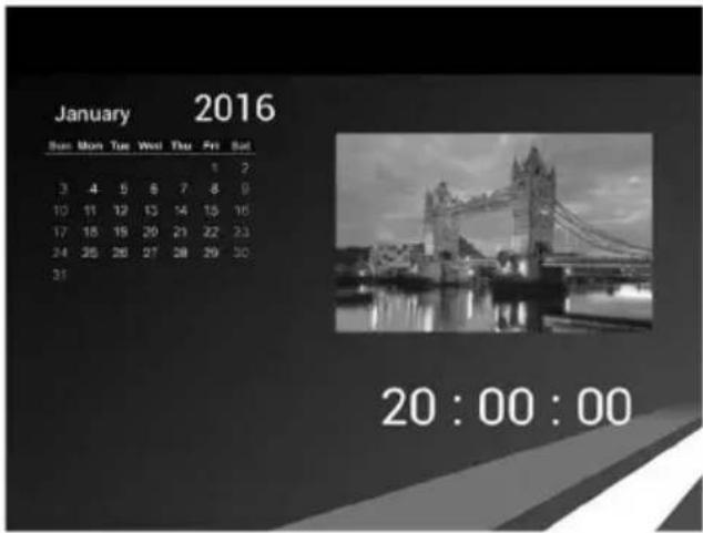 BRAUN DigiFrame 1060 - Calendário - 1