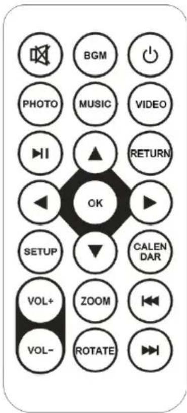 BRAUN DigiFrame 1060 - Remote Control - 1