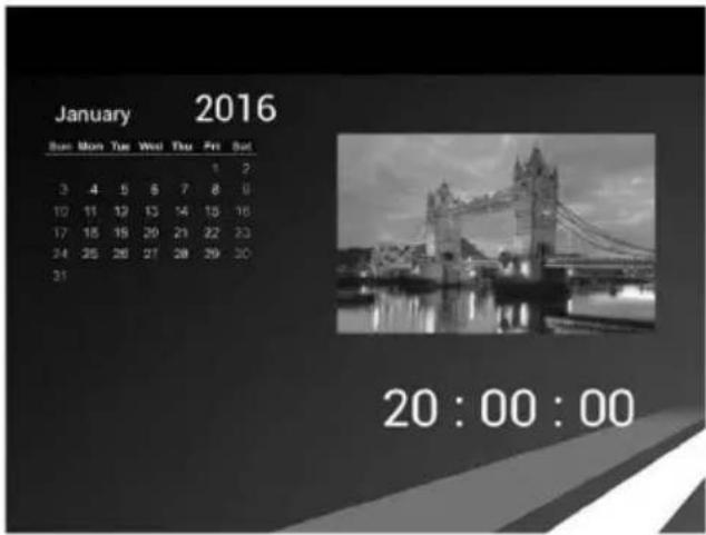 BRAUN DigiFrame 1060 - Calendario - 1