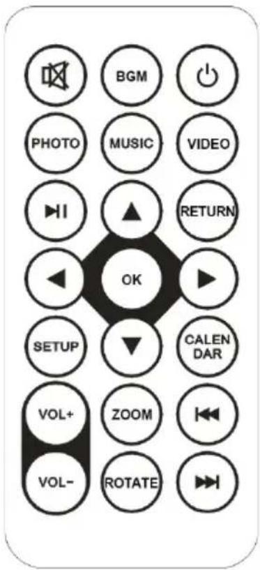 BRAUN DigiFrame 1060 - Telecomandă - 1