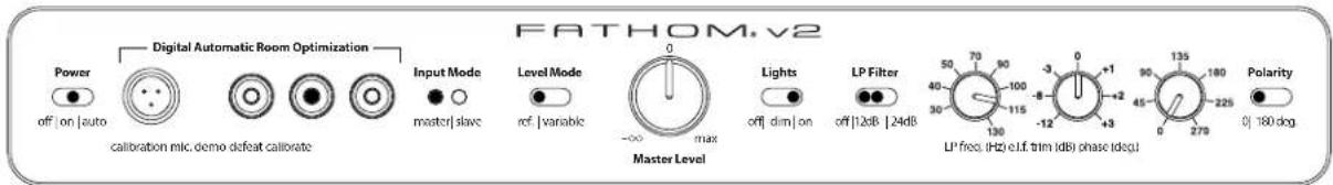 JL Audio Fathom f212 V2 - Low-Pass (Subwoofer) Output Level - 1
