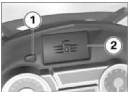 BMW K 1600 GTL (2018) - Appareil de navigation Montage de l'appareil de navigation - 1