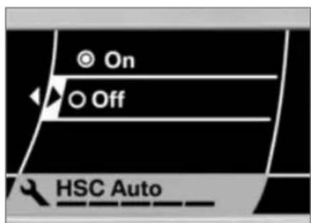 BMW K 1600 GTL (2018) - Activation et désactivation automatique de l'Hill Start Control Pro - 1