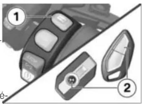 BMW K 1600 GTL (2018) - Activation et désactivation automatique de l'Hill Start Control Pro - 3
