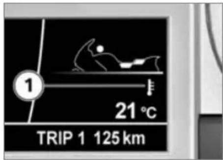 BMW K 1600 GTL (2018) - Signification des symboles - 1